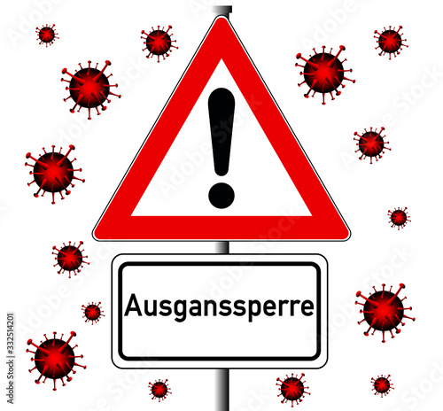 Coronavirus Warnung