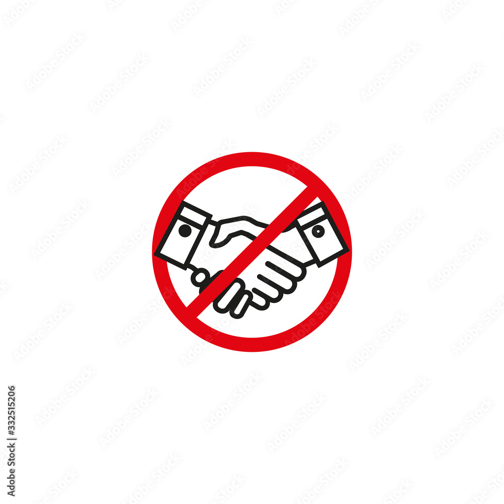 No handshake icon No handshake icon