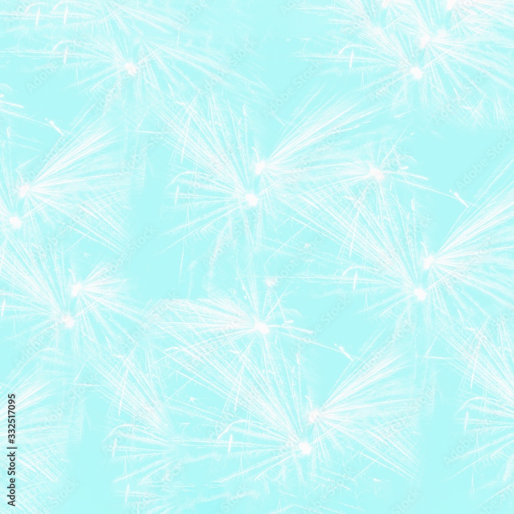 Light blue turquoise aquamarine abstract background with fireworks pattern Light blue turquoise aquamarine abstract background with fireworks pattern