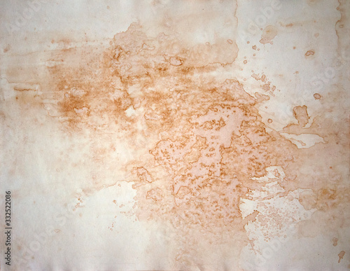 Coffee and tea stained paper for backgrounds, wallpapers, and artwork. 