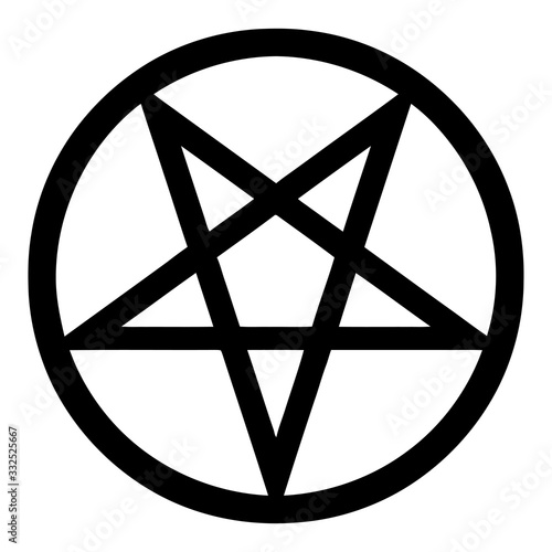 Inverted Pentagram Clipart