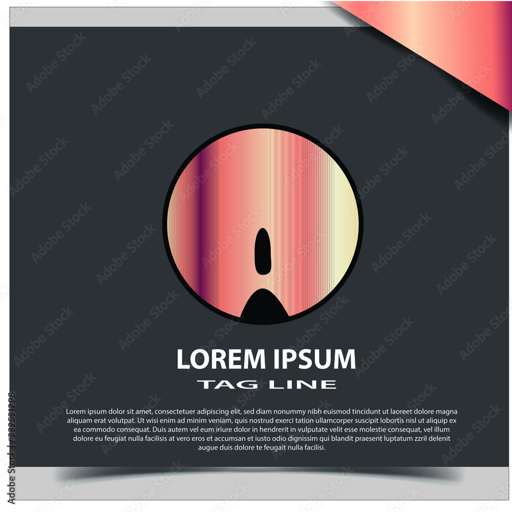 Abstract, modern letter decorative font with gradient and solid. Decorative monogram alphabet Abstract, modern letter decorative font with gradient and solid. Decorative monogram alphabet
