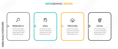 Vector infographic template