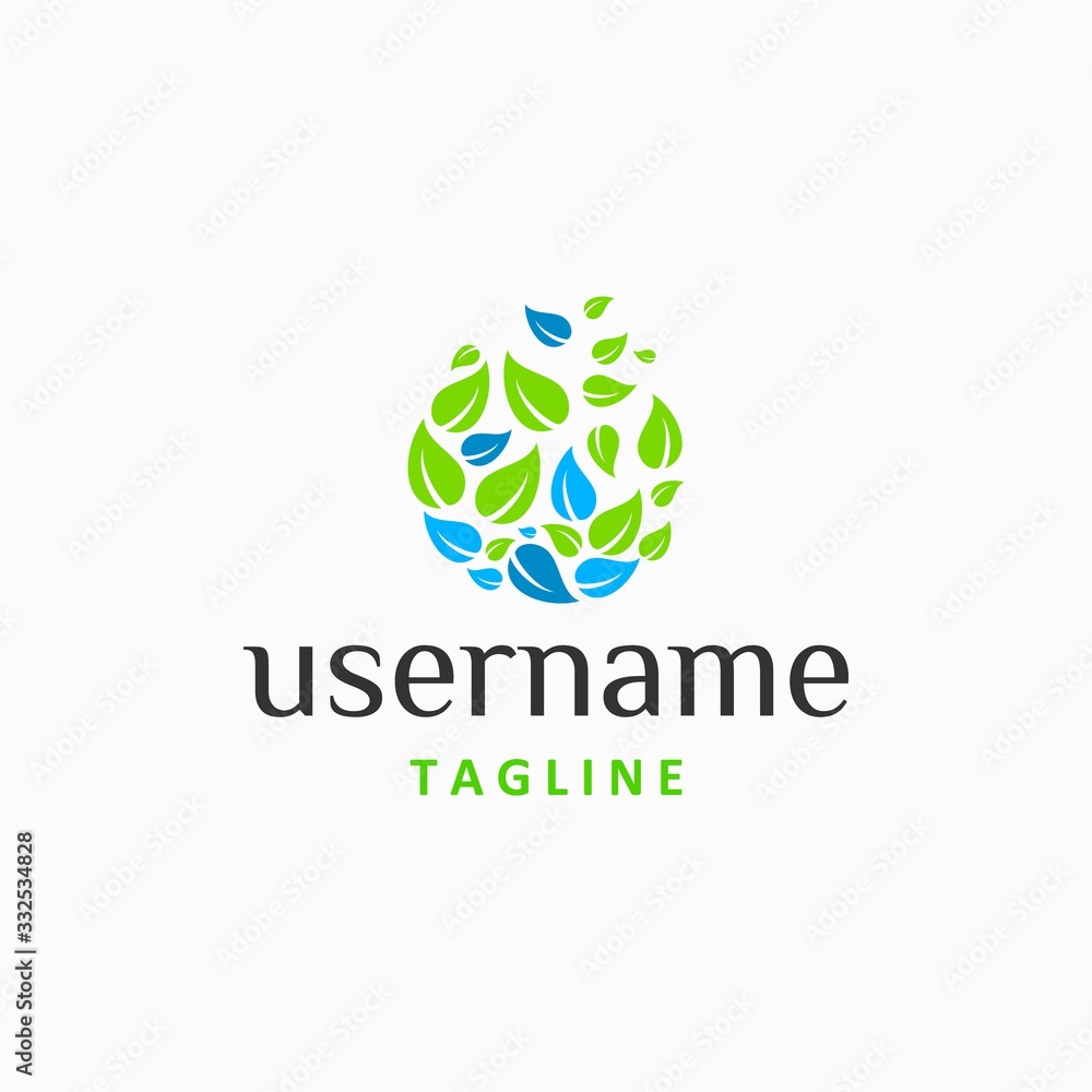 circle leaves logo design inspiration . earth leaf logo design template . nature globe logo design inspiration circle leaves logo design inspiration . earth leaf logo design template . nature globe logo design inspiration