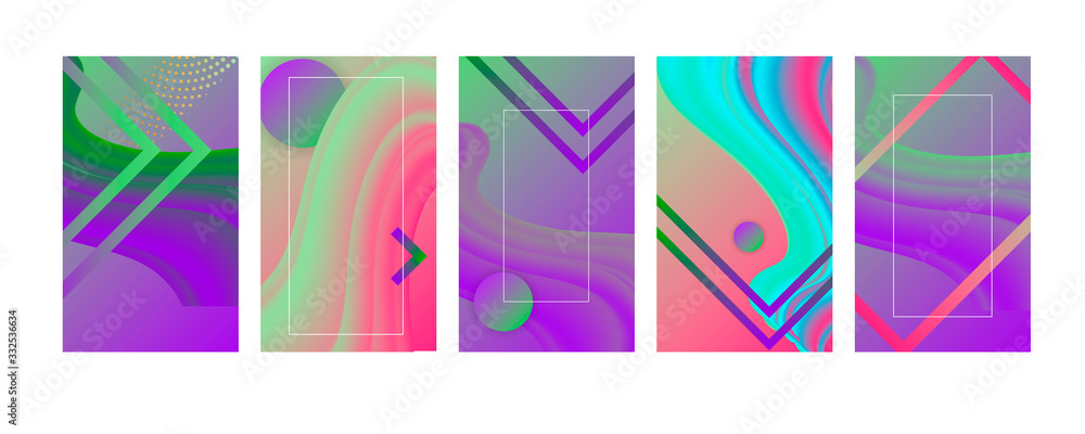 Set of bright original backgrounds template in summer juicy colors background. Convenient for text and your sentence, use it for your company words Set of bright original backgrounds template in summer juicy colors background. Convenient for text and your sentence, use it for your company words