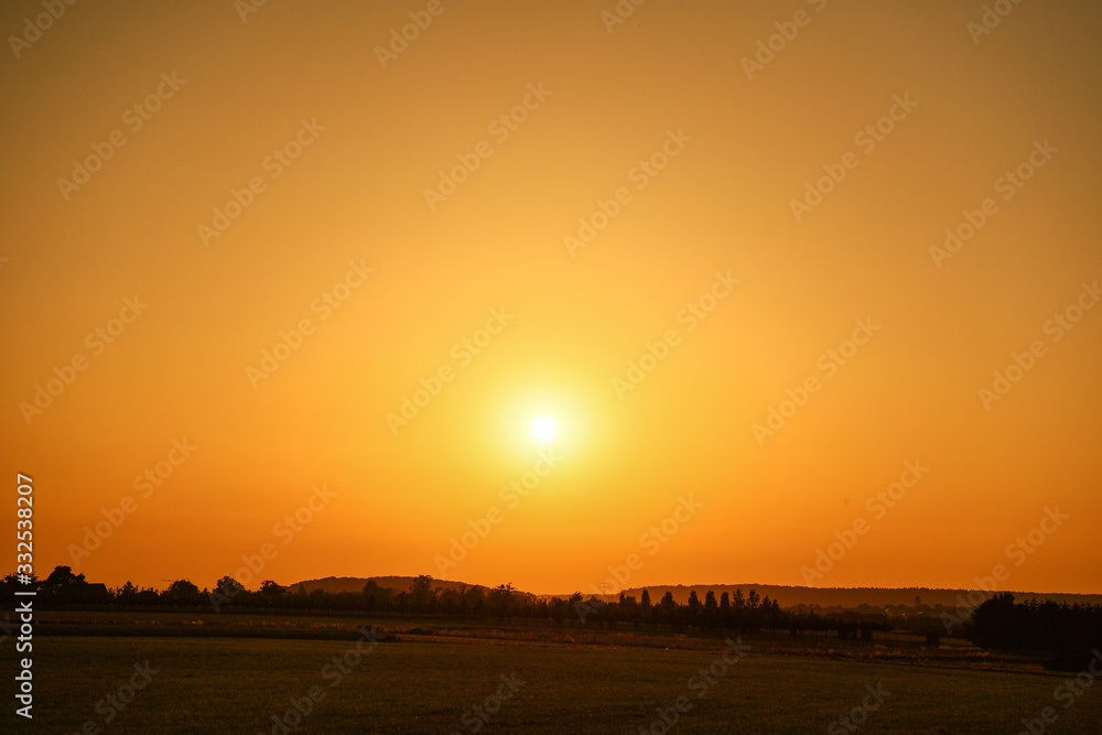 Obraz premium Sommerhitze im Albvorland bei Weilheim/Teck