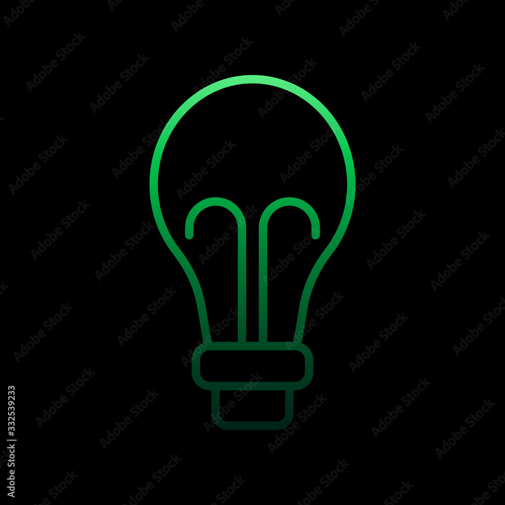 electricity, light bulb nolan icon. Simple thin line, outline vector of electricity icons for ui and ux, website or mobile application electricity, light bulb nolan icon. Simple thin line, outline vector of electricity icons for ui and ux, website or mobile application