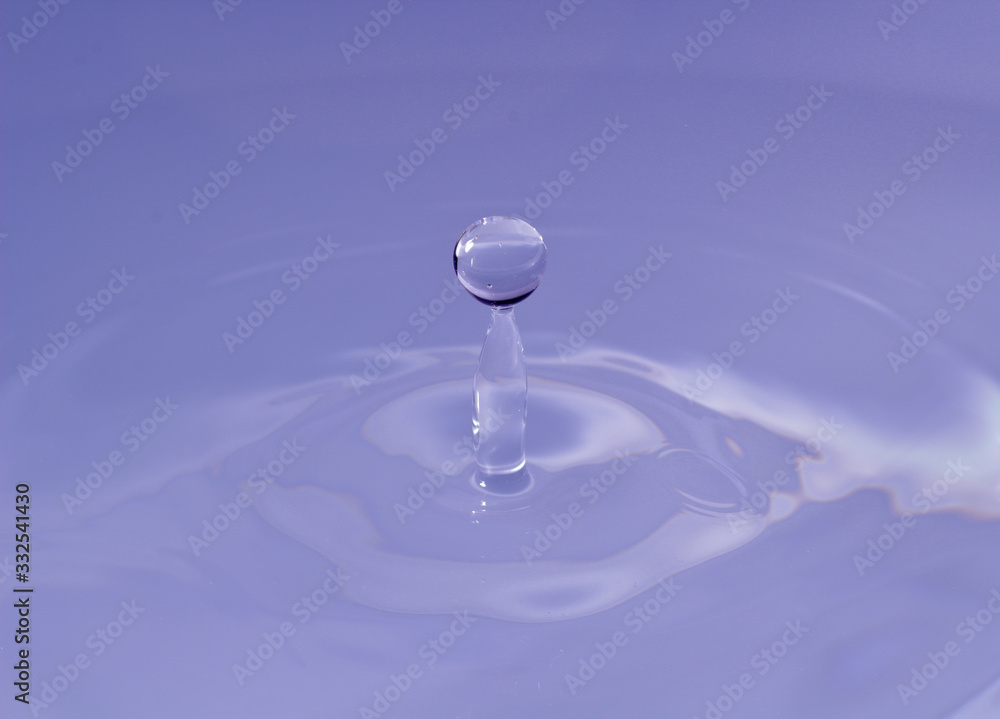 water drop on water background water drop on water background