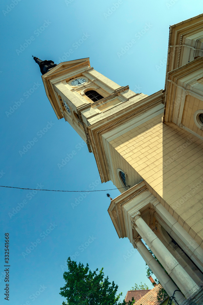 Obraz premium Reformed Church in Tass, Hungary