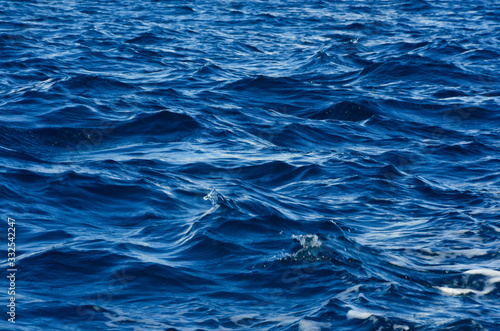 Blue water texture