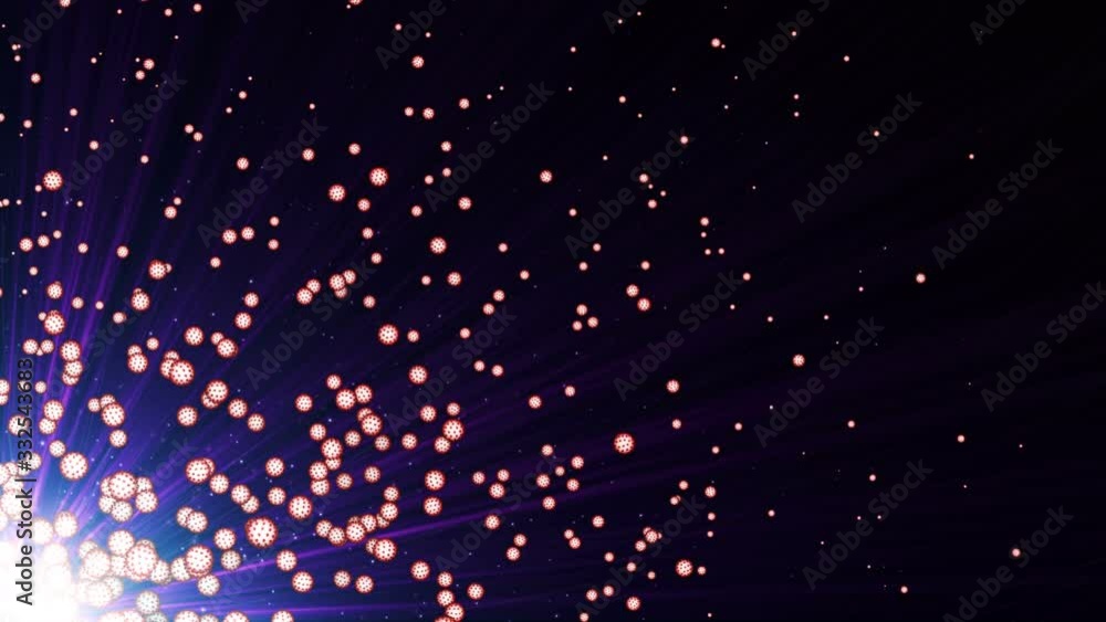 Flying COVID-19, CORONAVIRUS Animation, Rendering, Background, Loop, 4k Flying COVID-19, CORONAVIRUS Animation, Rendering, Background, Loop, 4k