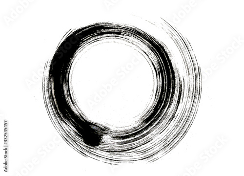Konstfotografi 円　丸　毛筆