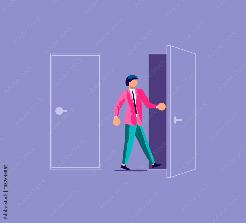 Man before choosing of way Man before choosing of way