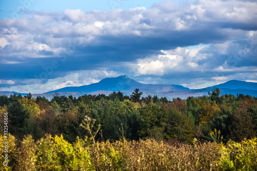 Canvas Print Camel's Hump Vermont Mountains