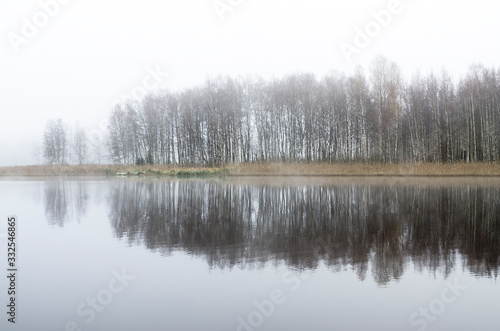 morning on lake