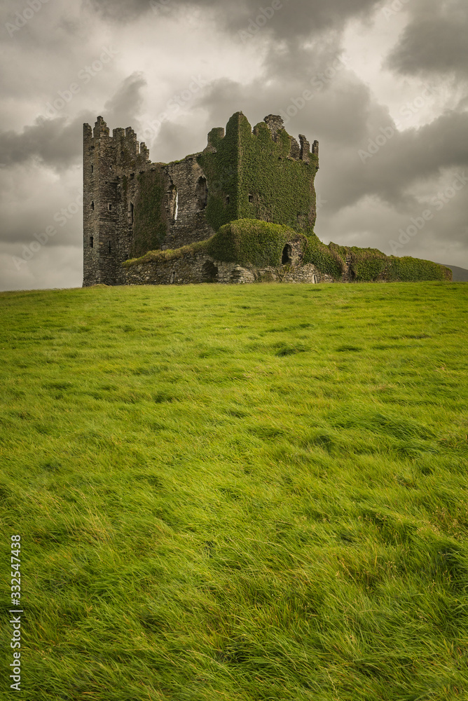Ballycarbery Castle in Kerry Ireland