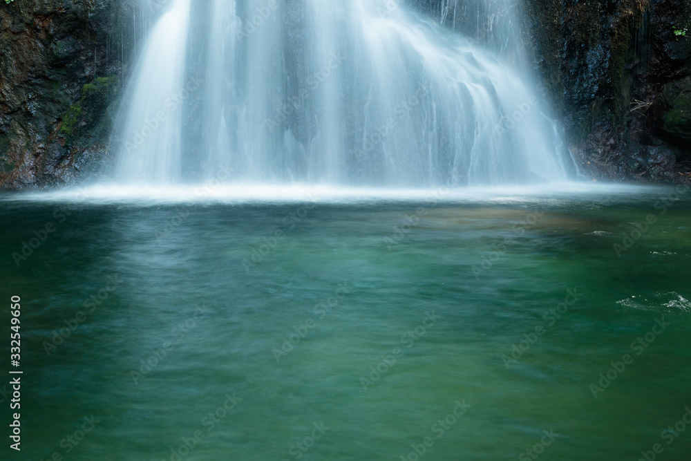 waterfall in the forest waterfall in the forest
