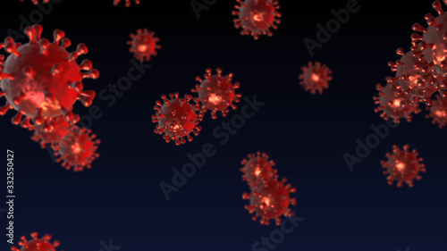 Pandemic Spread of Corona Virus aka Sars Cov-2 Covid 19 Virus