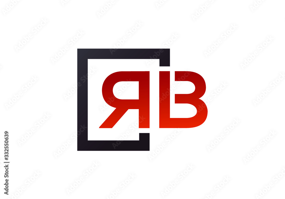 R B, RB Initial Letter Logo design vector template, Graphic Alphabet Symbol for Corporate Business Identity R B, RB Initial Letter Logo design vector template, Graphic Alphabet Symbol for Corporate Business Identity