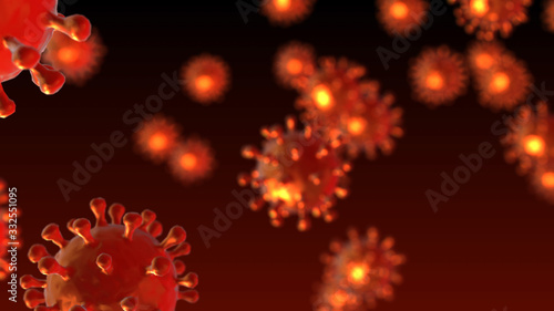Covid19 - The Corona Virus SARS CoV 2 visualization