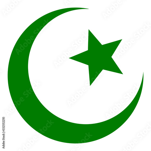 Star and Crescent Clipart 4