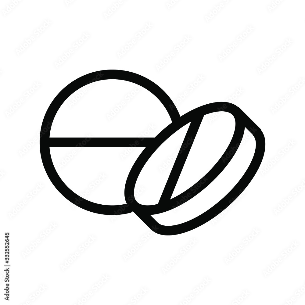 pil icon , medical science logo template vector , emblem isolated illustration , design outline solid background white pil icon , medical science logo template vector , emblem isolated illustration , design outline solid background white