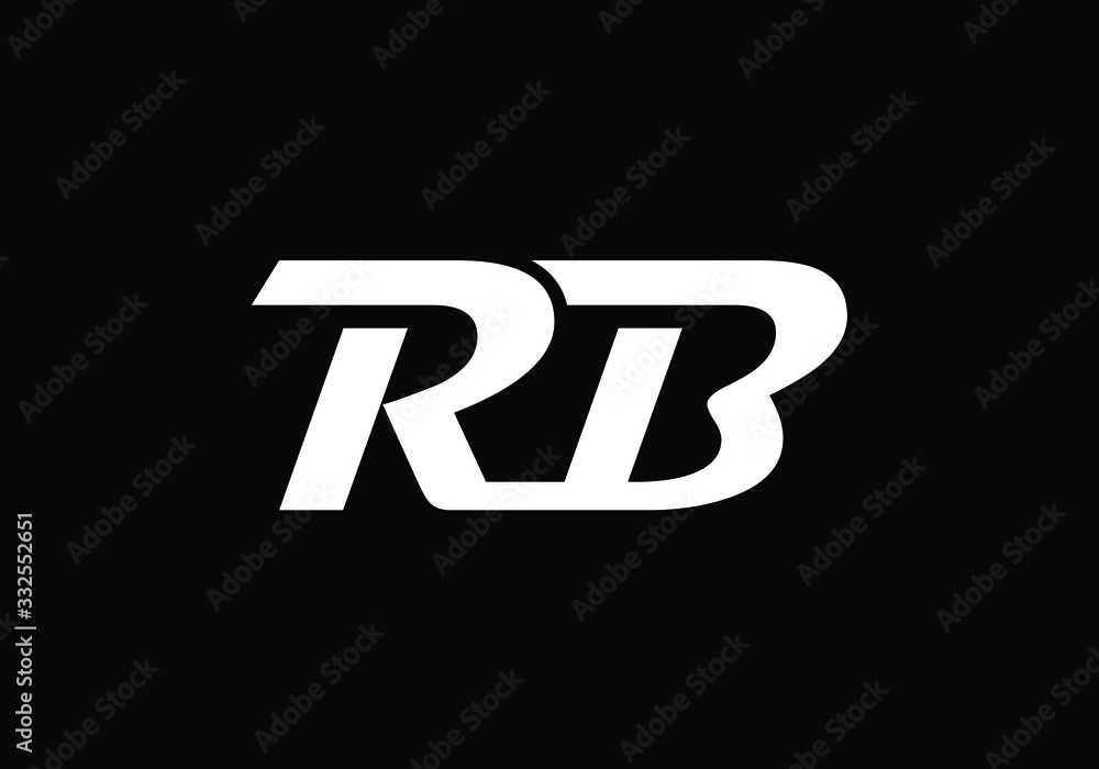 R B, RB Initial Letter Logo design vector template, Graphic Alphabet Symbol for Corporate Business Identity R B, RB Initial Letter Logo design vector template, Graphic Alphabet Symbol for Corporate Business Identity