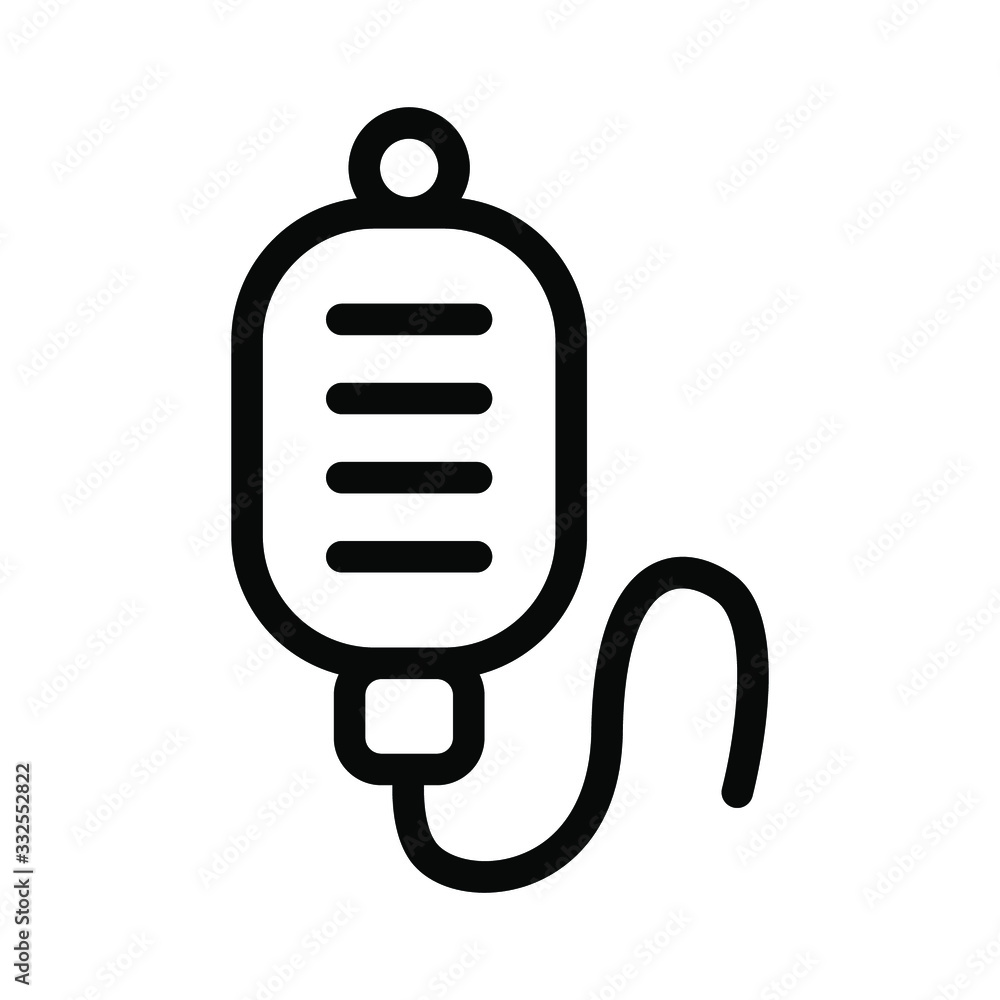 Infuse icon transfusion , template logo design science profesional , vector emblem isolated illustration , outline solid background white Infuse icon transfusion , template logo design science profesional , vector emblem isolated illustration , outline solid background white