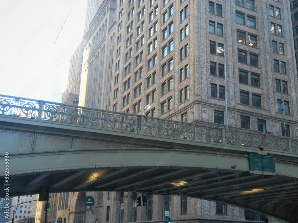 Obraz premium Concrete jungle cityscape