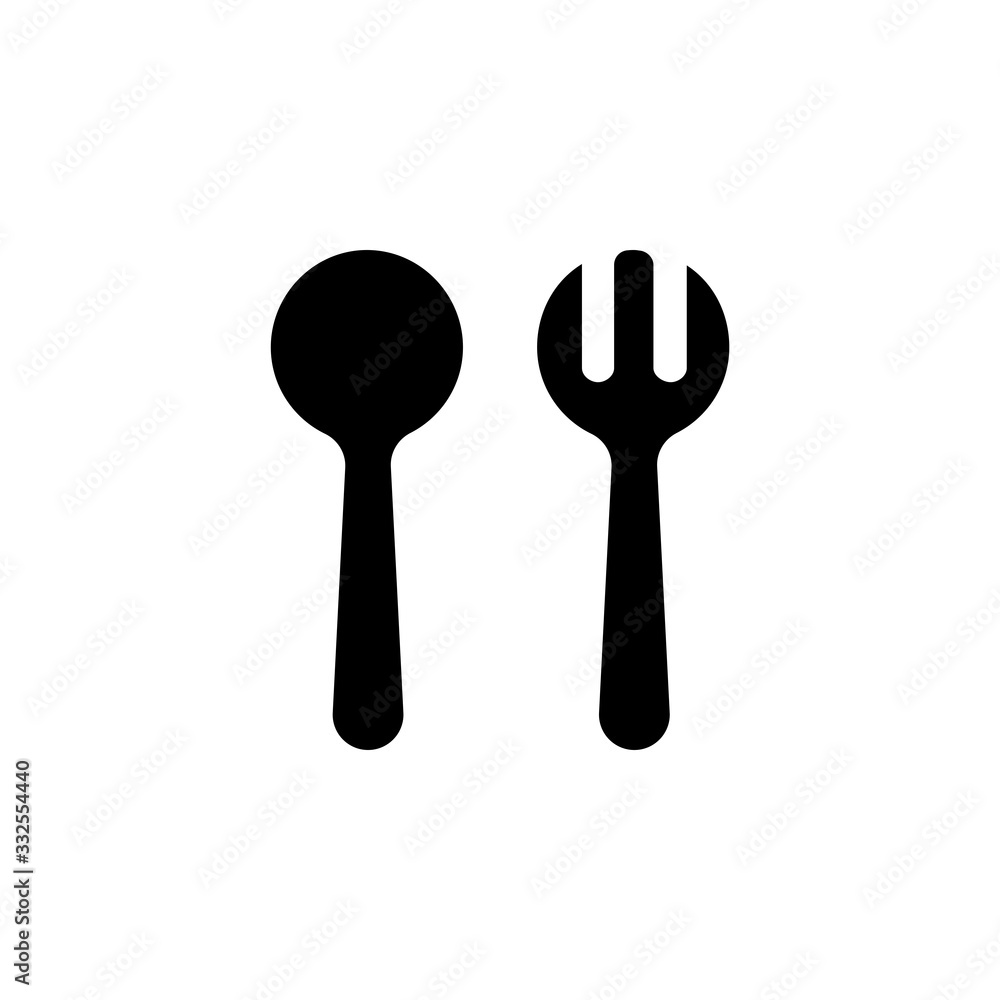 Vector illustration, spoon icon design Vector illustration, spoon icon design