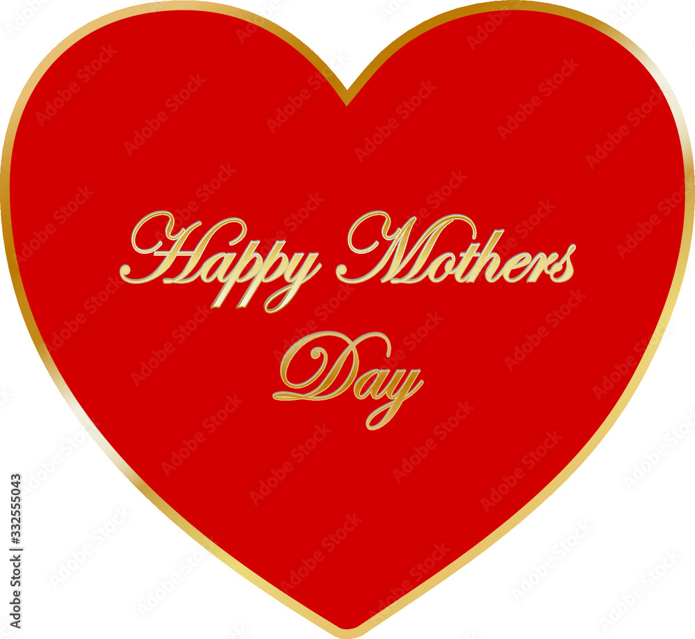 Happy Mothers Day Heart
