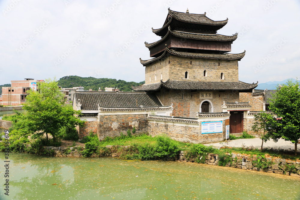 Ancient tower in china