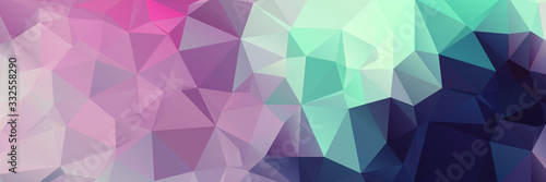 Abstract Color Polygon Background Design, Abstract Geometric Origami Style Wi...