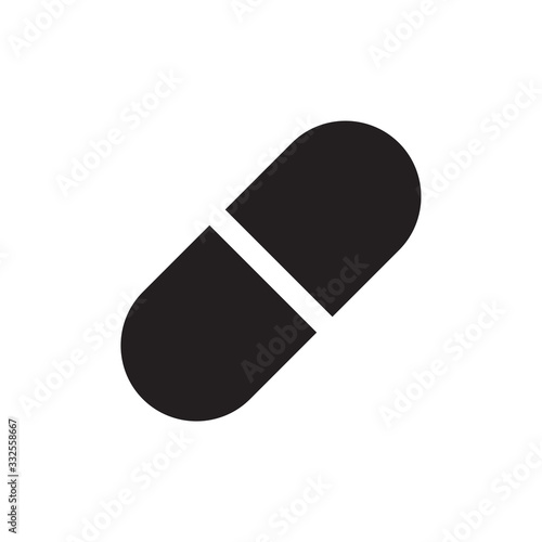 pill icon , capsule icon