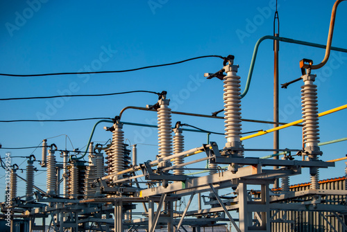 Power unit parts, high voltage insulation. Switchgears and switches in a power plant. High voltage to low voltage current converters.