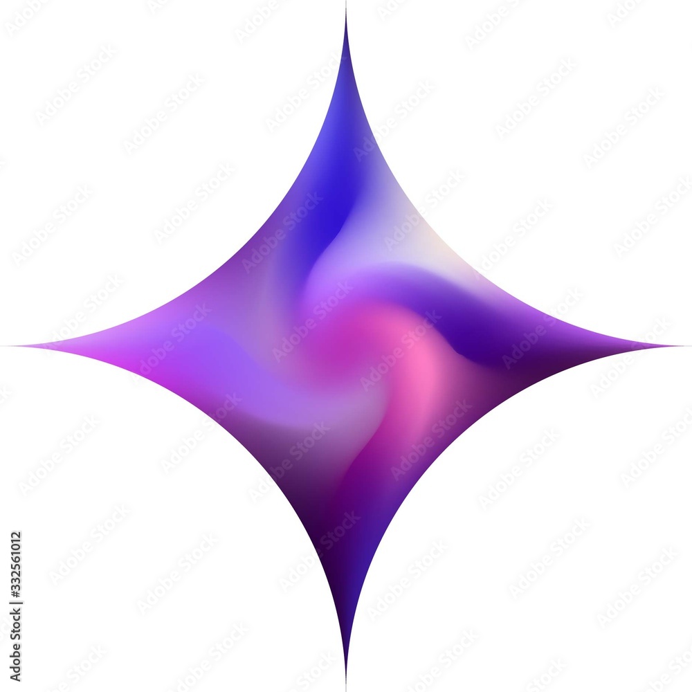 Fototapeta premium Diamond-shaped smooth background.