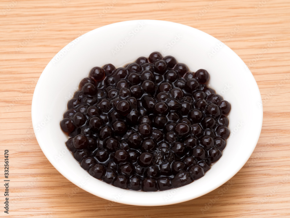 茹でたブタックタピオカ 茹でたブタックタピオカ