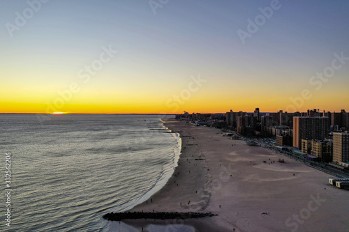 Brighton Beach Sunset