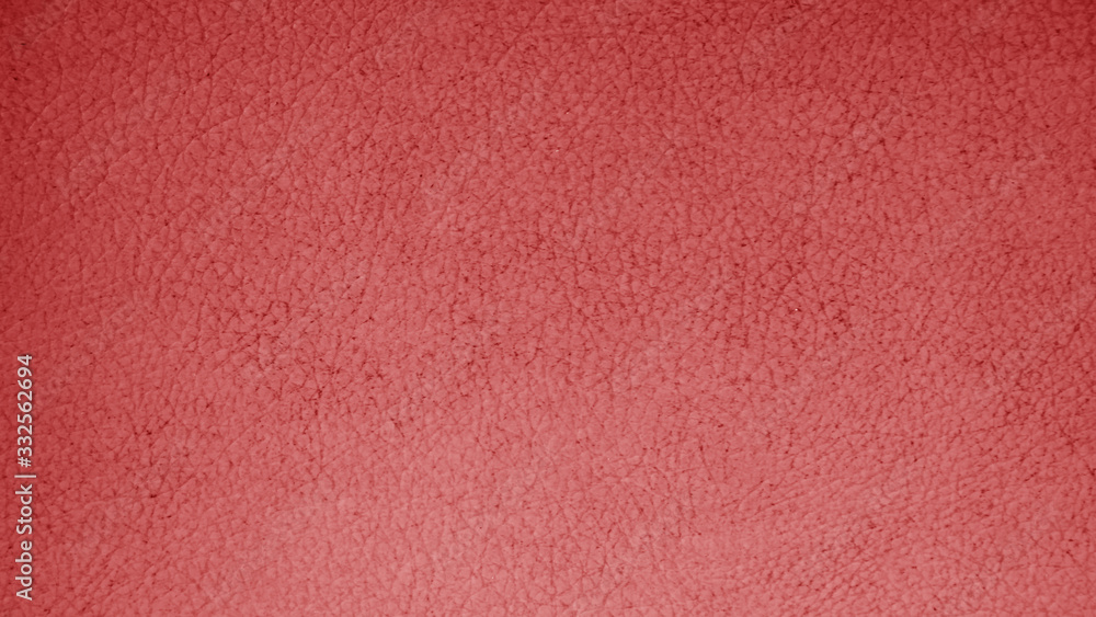 Fototapeta premium red leather background. old leather skin