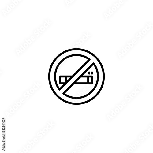 flat icon no smoking. Simple icon style for muslim ramadan and eid al fitr celebration.on white background Free Download flat icon no smoking. Simple icon style for muslim ramadan and eid al fitr celebration.on white background - GFXLoad