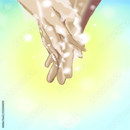 感染予防のための手洗い