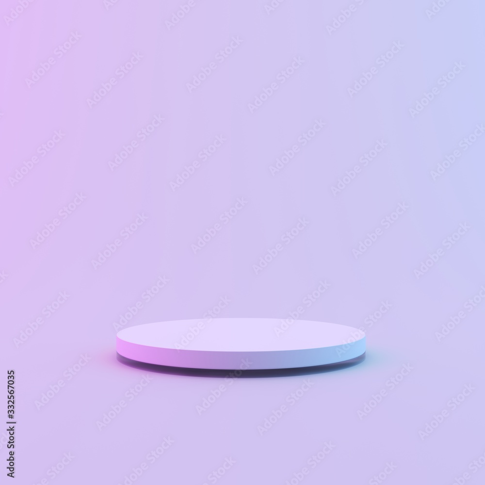 Holographic product display stand for marketting and advertising. 3d illustration. Holographic product display stand for marketting and advertising. 3d illustration.