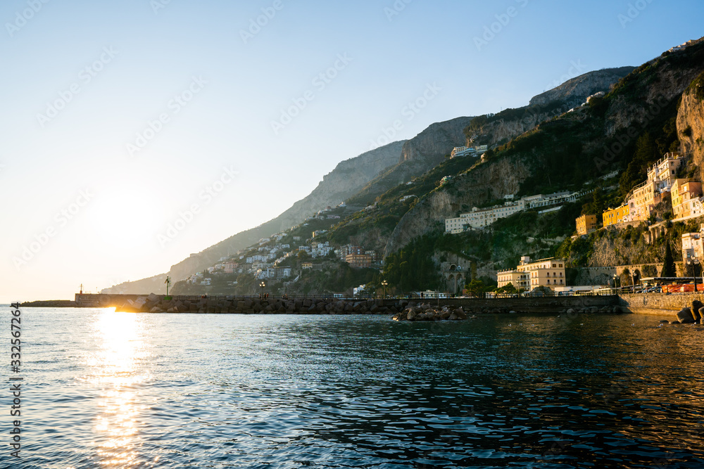 Amalfi Coast Scene