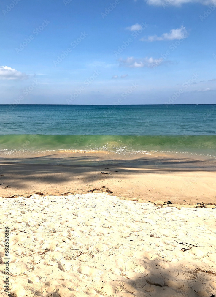 Bang Tao Beach on the ocean in Thailand Bang Tao Beach on the ocean in Thailand