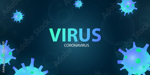 Coronavirus or Corona virus concept. covid-19