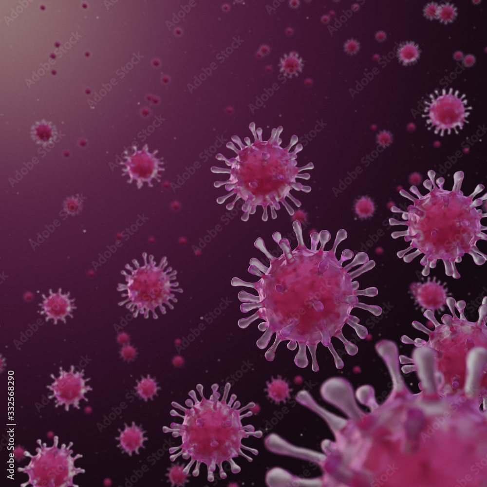 Coronavirus Pink Coronavirus Pink