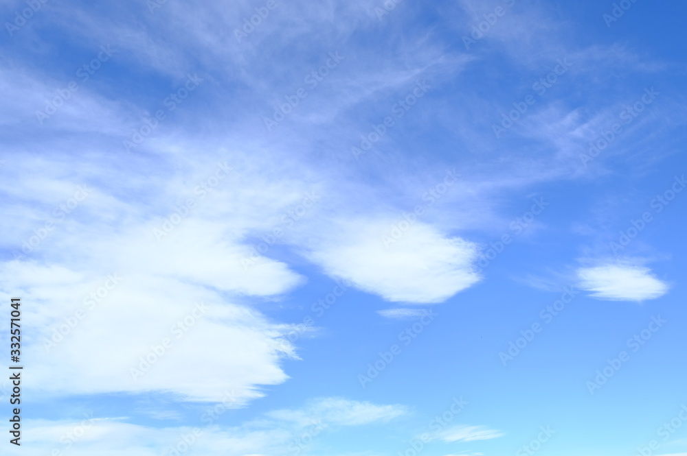 Beautiful blue sky clouds for background.