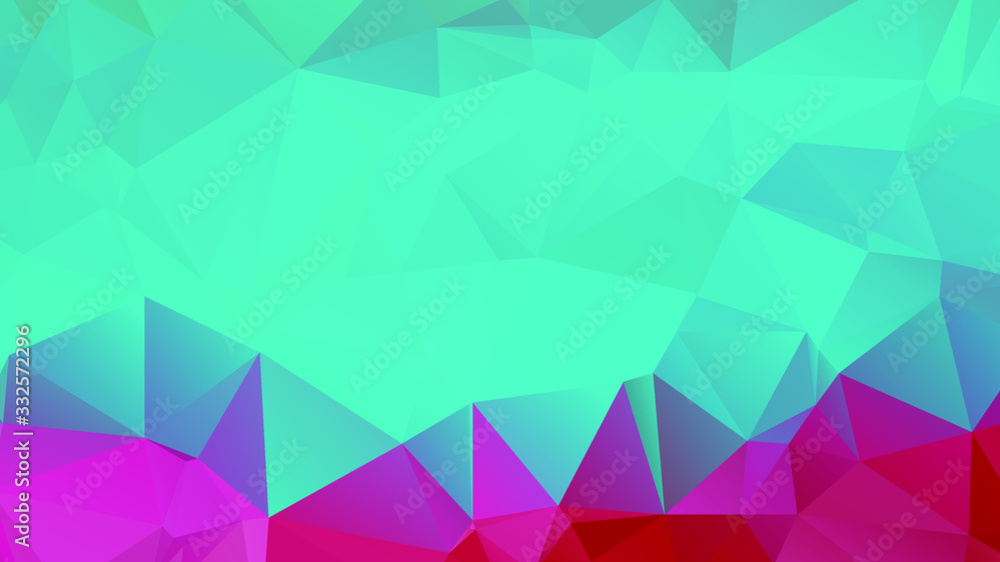 Fototapeta premium Abstract Color Polygon Background Design, Abstract Geometric Origami Style With Gradient