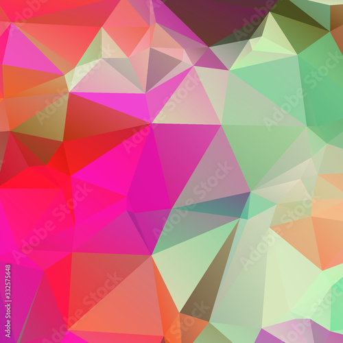 Abstract Color Polygon Background Design  Abstract Geometric Origami Style With Gradient