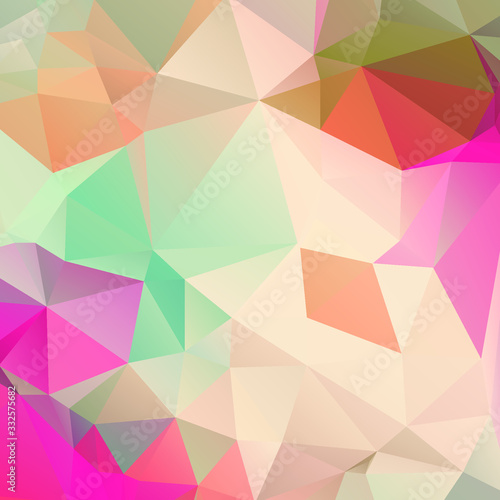 Abstract Color Polygon Background Design  Abstract Geometric Origami Style With Gradient